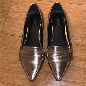 Metallic Forever 21 flat